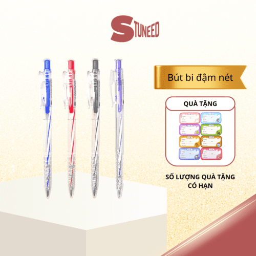 Bút bi Thiên Long TL - 027 0,5mm màu xanh / đen / đỏ