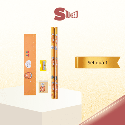 Set Dụng Cụ Học Tập Trẻ Em Phục Vụ Học Sinh Tiểu Học Siêu Cute