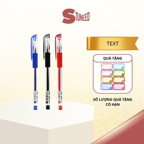 bút gel deli viết mượt cho học sinh, văn phòng