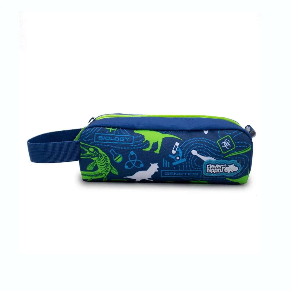bóp viết vải classic khủng long siêu đẳng - clever hippo hd0127/blue - Ảnh 2