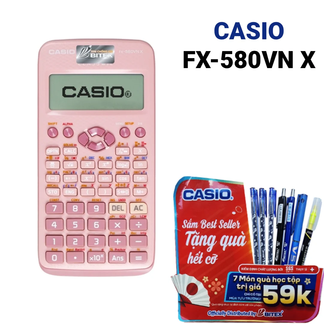 máy tính casio fx-580vn x - Ảnh 4