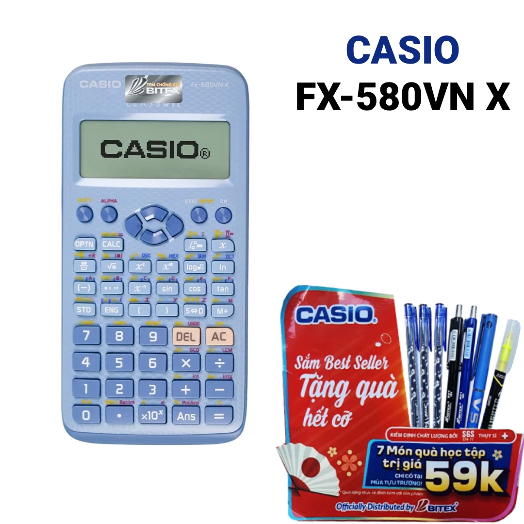 máy tính casio fx-580vn x - Ảnh 3
