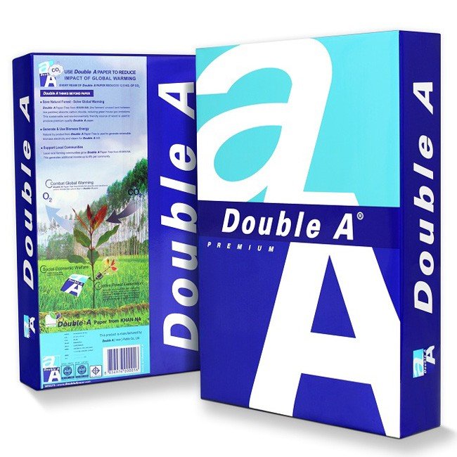 Giay A4 Double A 80gsm chinh hang chat luong