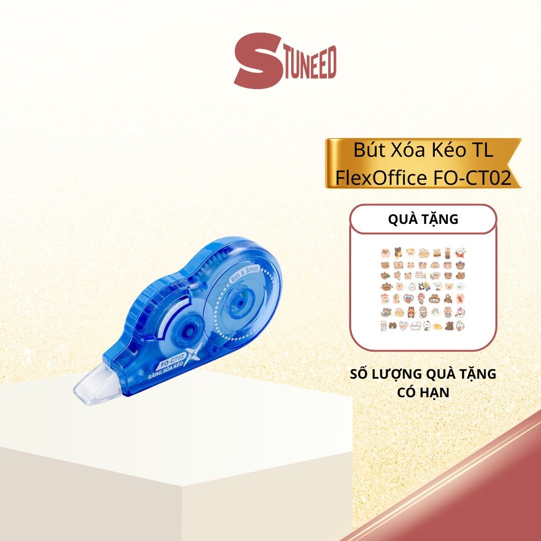 bút xóa kéo thiên long flexoffice fo-ct02